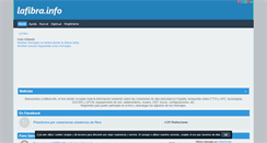 Desktop Screenshot of lafibra.info